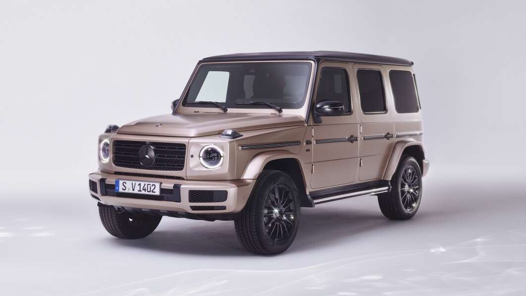 Mercedes-Benz G-Class Stronger Than Diamonds Edition has actual diamonds