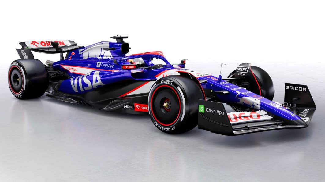 Meet the Visa Cash App Red Bull F1 team's VCARB 01 car