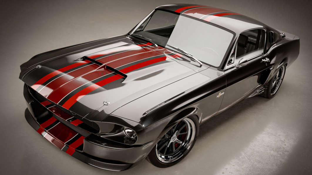 You can buy this carbon-bodied Shelby GT500CR clone to raise money for heart research