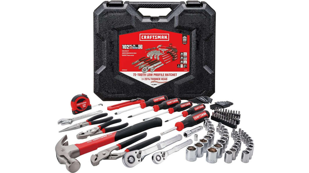 Amazon Father’s Day deal: Craftsman mechanic's 102-piece tool and socket set