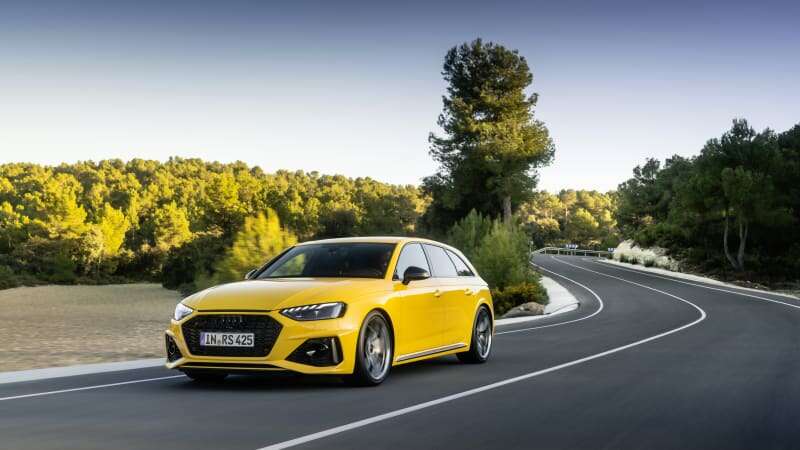 Limited-edition Audi RS4 gets more power and throwback Imola Yellow paint