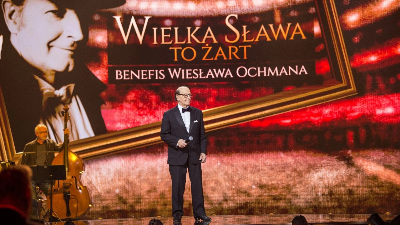 „Wielka sława to żart”. TVP2 zaprasza na benefis Wiesława Ochmana