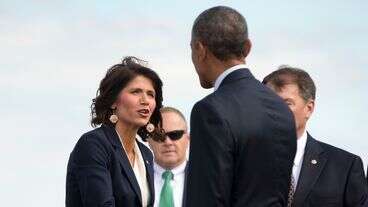 Kristi Noem's Twitter Post About Barack Obama Just Begs For Wisecracks