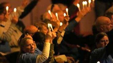 Mourners Gather To Mark A Year Since Maine's Deadliest Mass Shooting