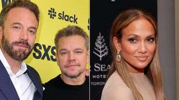 Fans React To Photos Of Jennifer Lopez And Matt Damon's Seemingly Heartfelt Chat