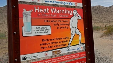 Record Temperatures Expected As Southwest Bakes In Early First Heat Wave Of Season