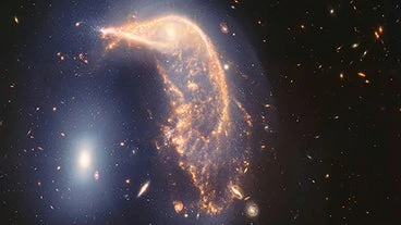 Webb Space Telescope Pic Shows Pair Of Intertwined Galaxies