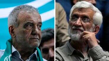 Reformist Pezeshkian Wins Iran's Presidential Runoff Election, Besting Hard-Liner Jalili