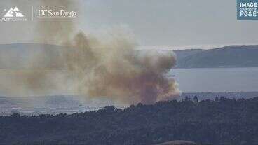 Fast-Moving Brush Fire In Oakland Prompts Evacuations Amid California 'Diablo Winds'