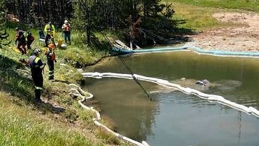 SUV Carrying 5 People Sinks Into Yellowstone Thermal Feature After Running Off Road