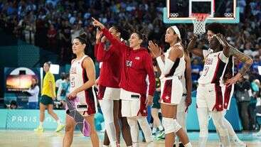 U.S. Women's Basketball Team Advances To Gold Medal Game At Paris Olympics