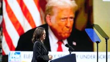 Kamala Harris Surprises Rallygoers With Damning Video Of 'Unstable And Unhinged' Trump