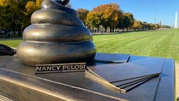 A Mysterious And Absurd Monument 'Honoring' Jan. 6 Showed Up At The U.S. Capitol