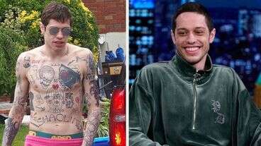 Pete Davidson's Tattoo Removal Journey Has Him Looking Like A Different Person