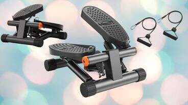 This Mini Stepper Will Get Your Legs Toned And Strong At Home For Just $50