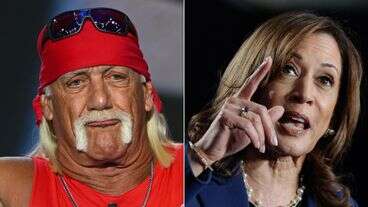 Hulk Hogan Makes Bizarre Joke About Body-Slamming Kamala Harris