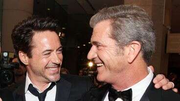 People Can't Believe Robert Downey Jr. Thanked Mel Gibson At The SAG Awards