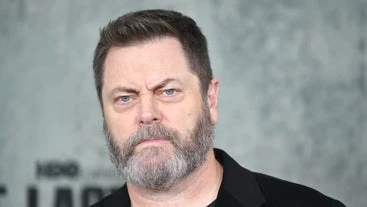 Nick Offerman Torches 'Homophobic Hate' About 'Last Of Us' During Award Speech