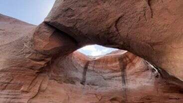 Utah's Famed 'Double Arch,' Made Of 190-Million-Year-Old Navajo Sandstone, Collapses