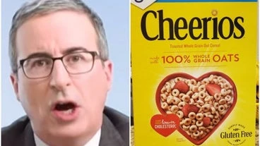 John Oliver Brilliantly Escalates His Trolling Of Cheerios