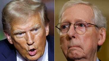 Trump Mocks ‘Disgrace’ Mitch McConnell For Endorsing Him: ‘He Didn’t Have To Do That’