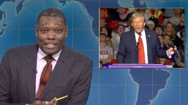 'Weekend Update': Michael Che Spots X-Rated Reason Why Trump Wants To Be President Again