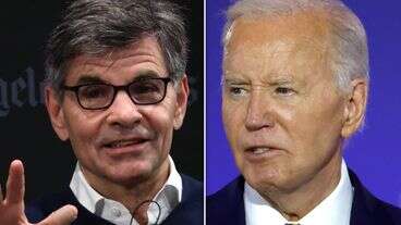 George Stephanopoulos Caught On Camera Doubting Biden, Just Days After Interview