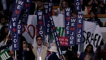 Pro-Palestinian Activists Crash Biden's DNC Speech As He Says They 'Have A Point'