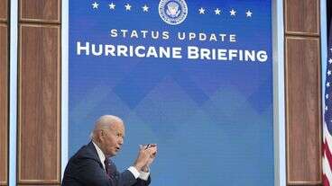 Joe Biden Blasts Donald Trump For 'Onslaught Of Lies' About Hurricane Relief