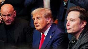 Trump Brings Elon Musk, Allies To UFC At MSG In Break From Making Cabinet Picks