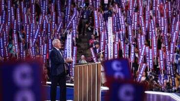 Democrats Go Full Football And More From Wednesday At The Democratic National Convention