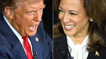 Report Reveals Very Different Ways Trump And Harris Spent Commercial Breaks In Debate