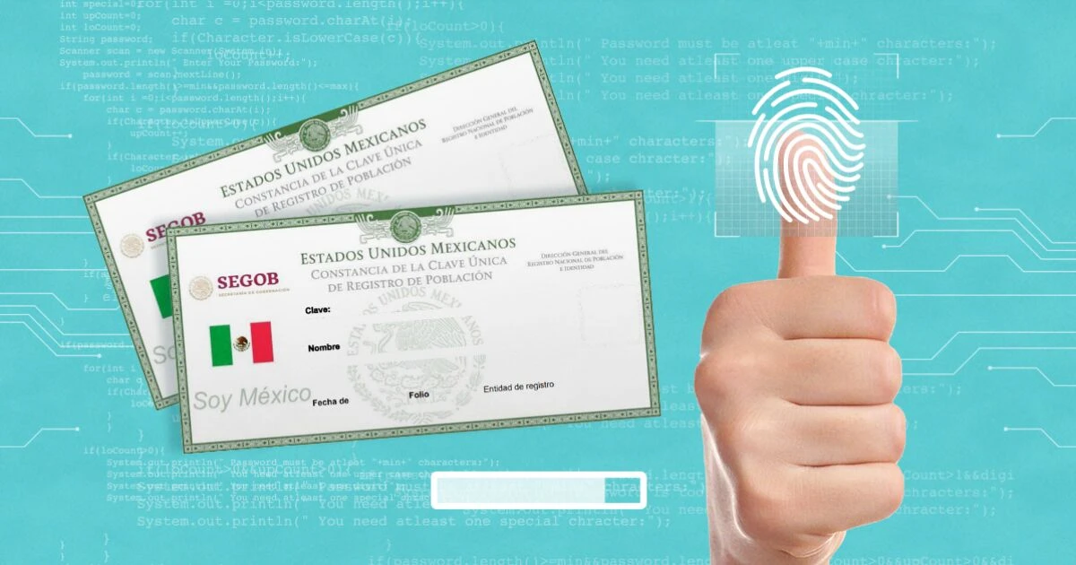 CURP biométrica desplazará la credencial de elector como identificación oficial