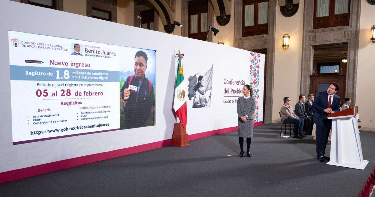 SEP lleva La Escuela es Nuestra a media superior; entregarán 122 mmdp en becas