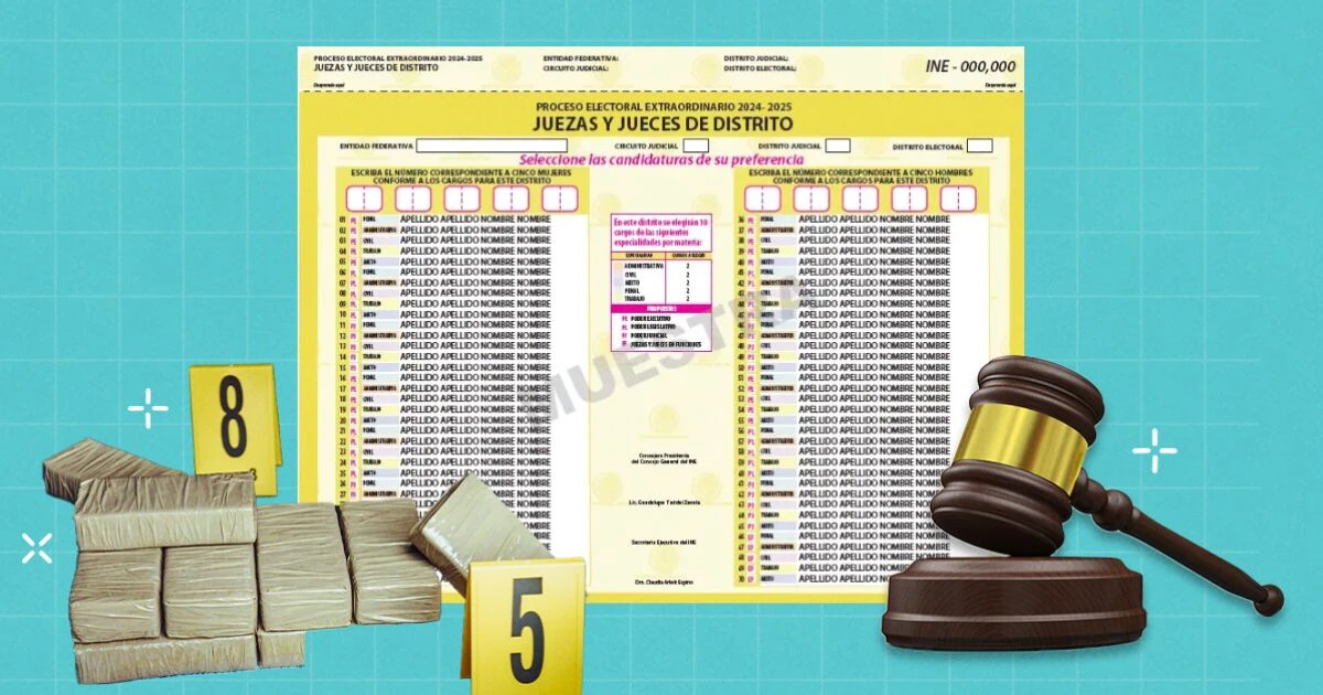 ‘Olvidan’ distinguir en las boletas a los candidatos a jueces de extinción