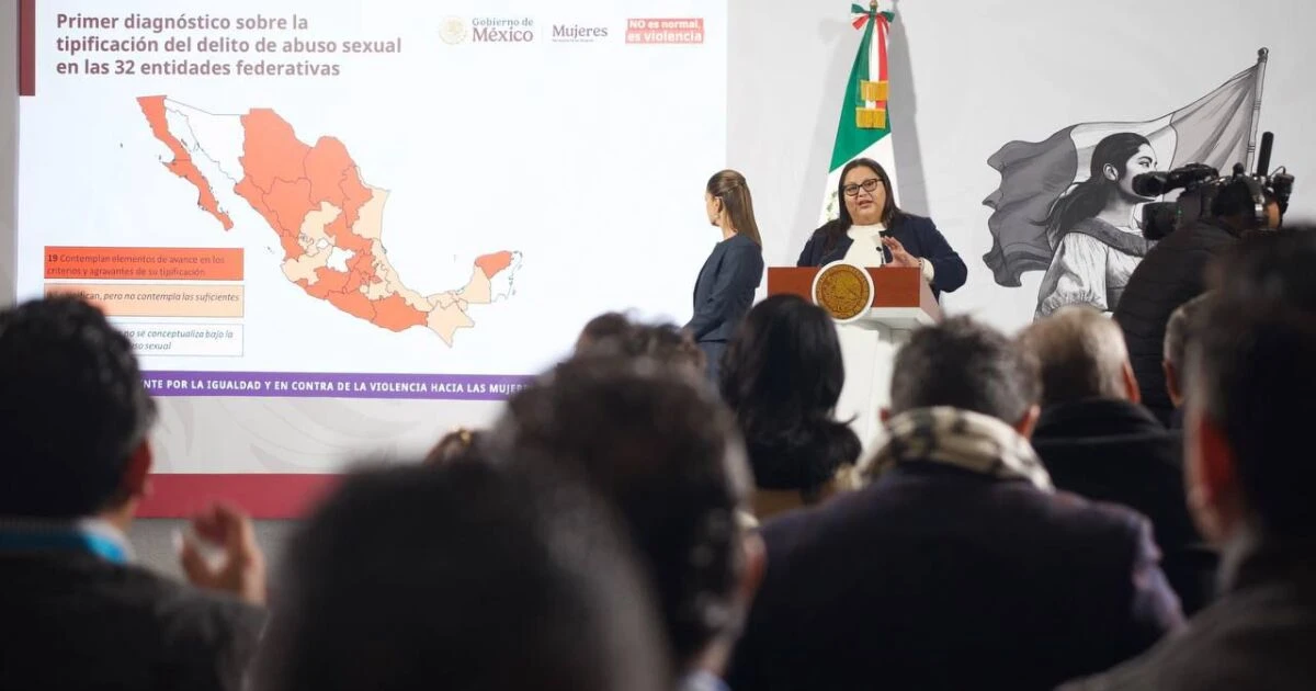 Gobierno de Sheinbaum va por homologar delito de abuso sexual en todo el país