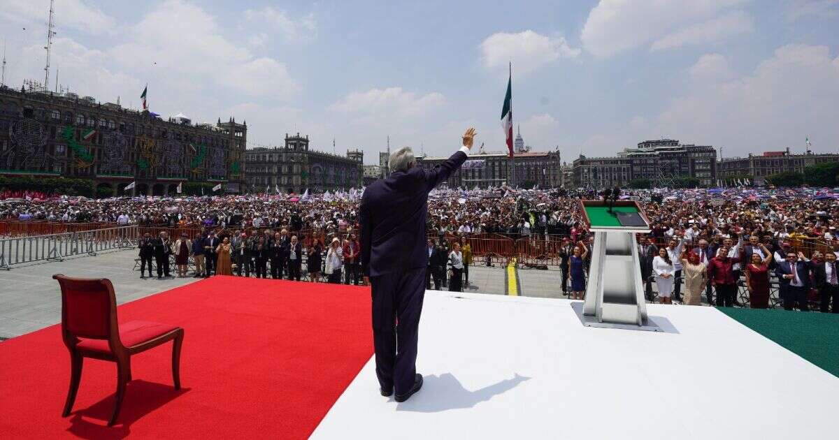 Discurso íntegro del sexto y último informe de gobierno de AMLO en el Zócalo