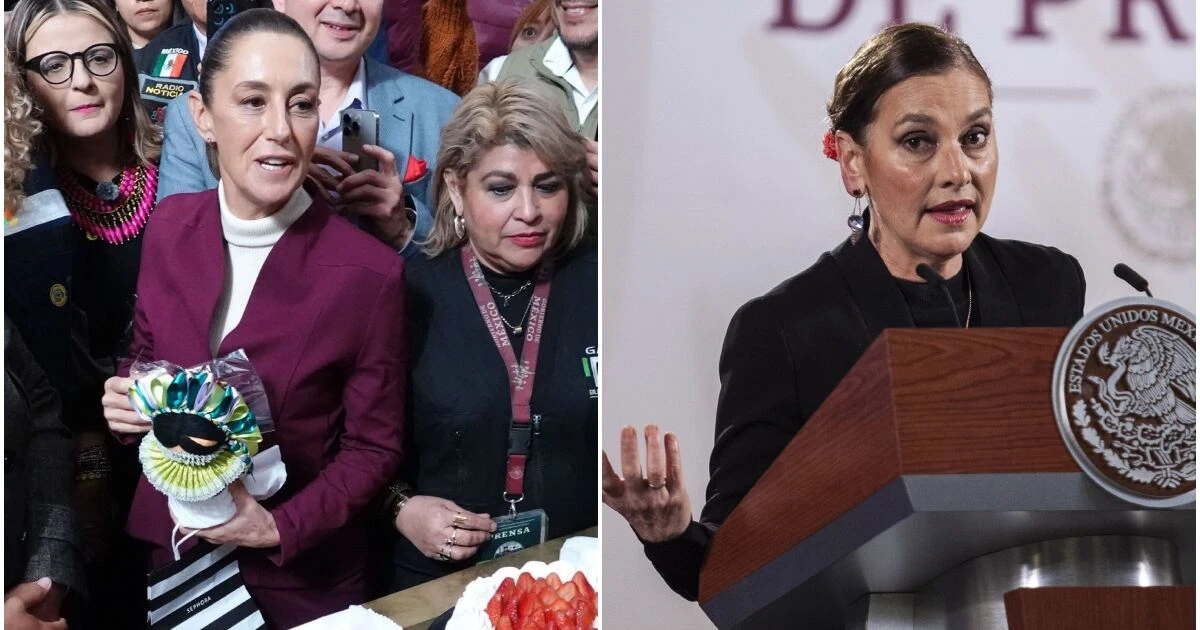 Gutiérrez Müller felicita a Sheinbaum con polémico mensaje