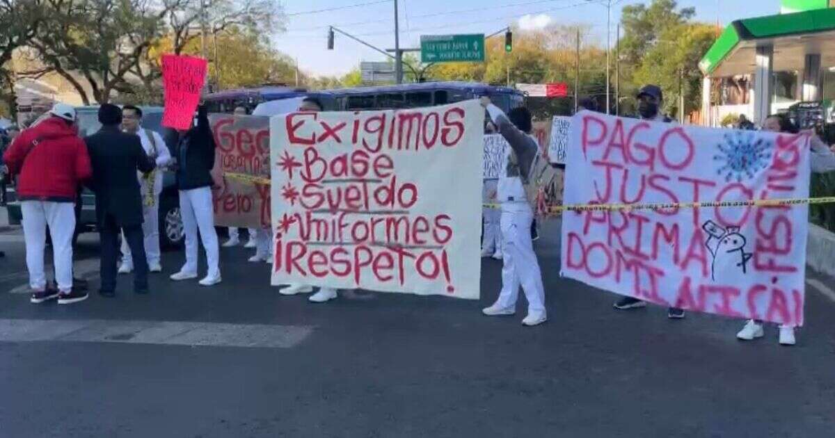 Personal de salud protesta por falta de insumos y pago de salario