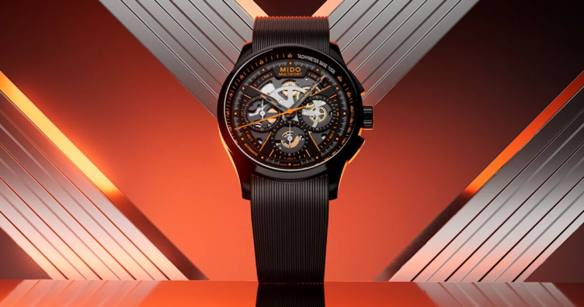 Multifort Skeleton Chronograph: el reloj de los amantes del automovilismo