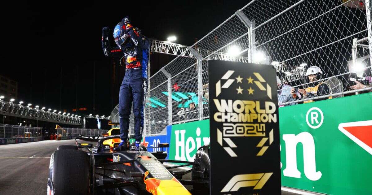 Max Verstappen ya es campeón del mundo por cuarto año consecutivo