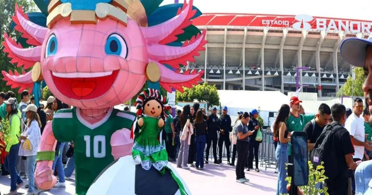 Brugada anuncia reinstalación de escultura del ajolote que fue retirada del Estadio Ciudad de México