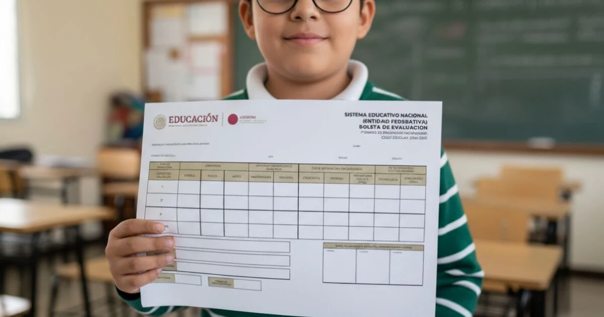 ¿Cuándo es la entrega de calificaciones del ciclo escolar 2025-2026?