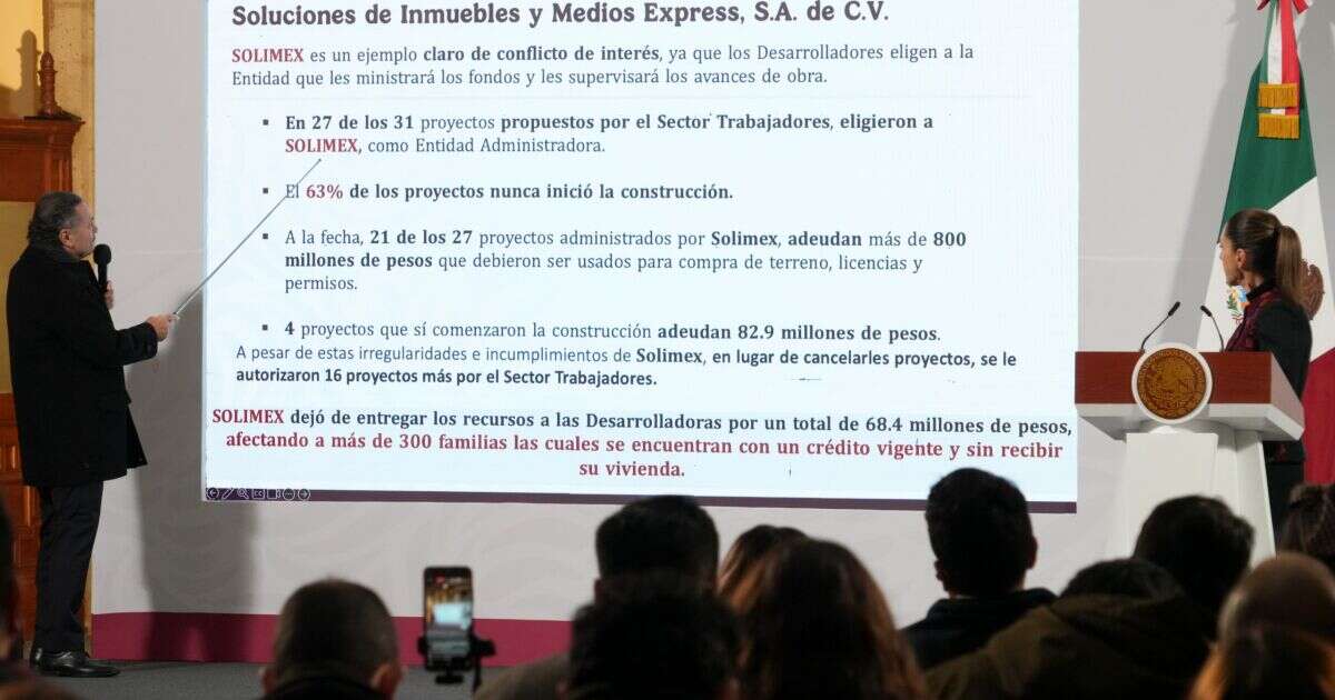 Exhiben casos de corrupción en Infonavit; gobierno presenta denuncias penales