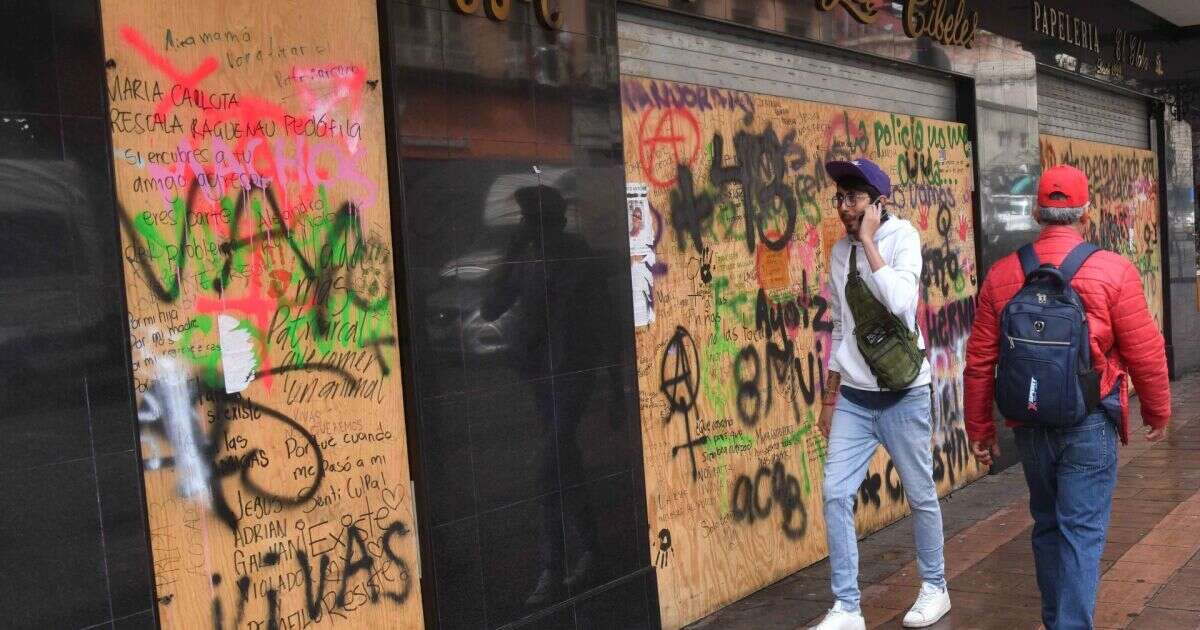 Canaco estima 55 mdp en pérdidas y daños a comercios en marcha por Ayotzinapa