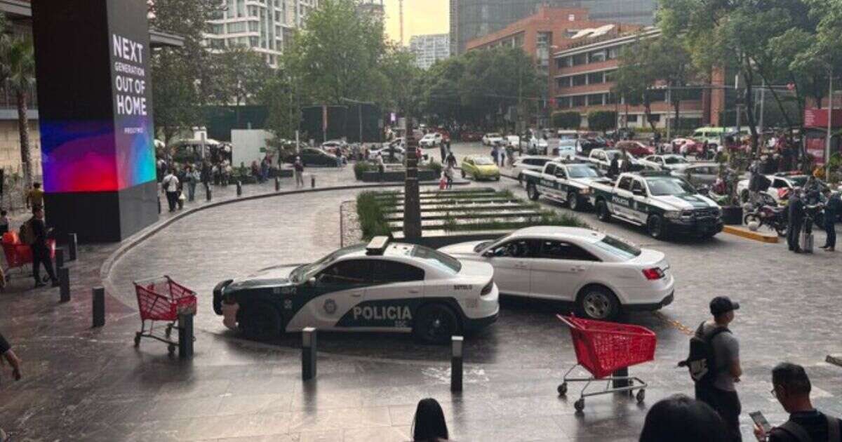 Asesinan a un hombre en la plaza Miyana en Polanco