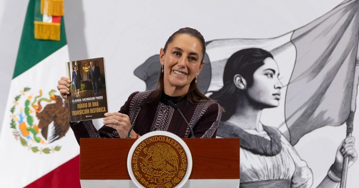 Sheinbaum presenta su libro “Diario de una transición histórica”; ya está disponible