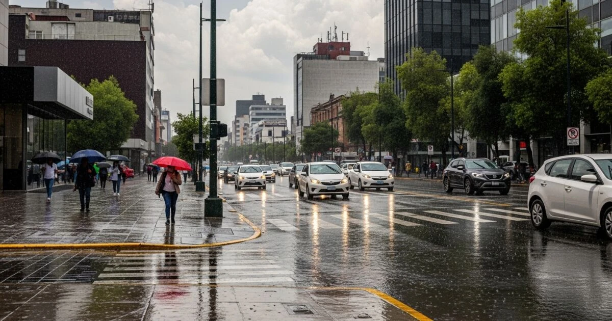 Alertas y más lluvias hoy en CDMX: el pronóstico de clima para este lunes
