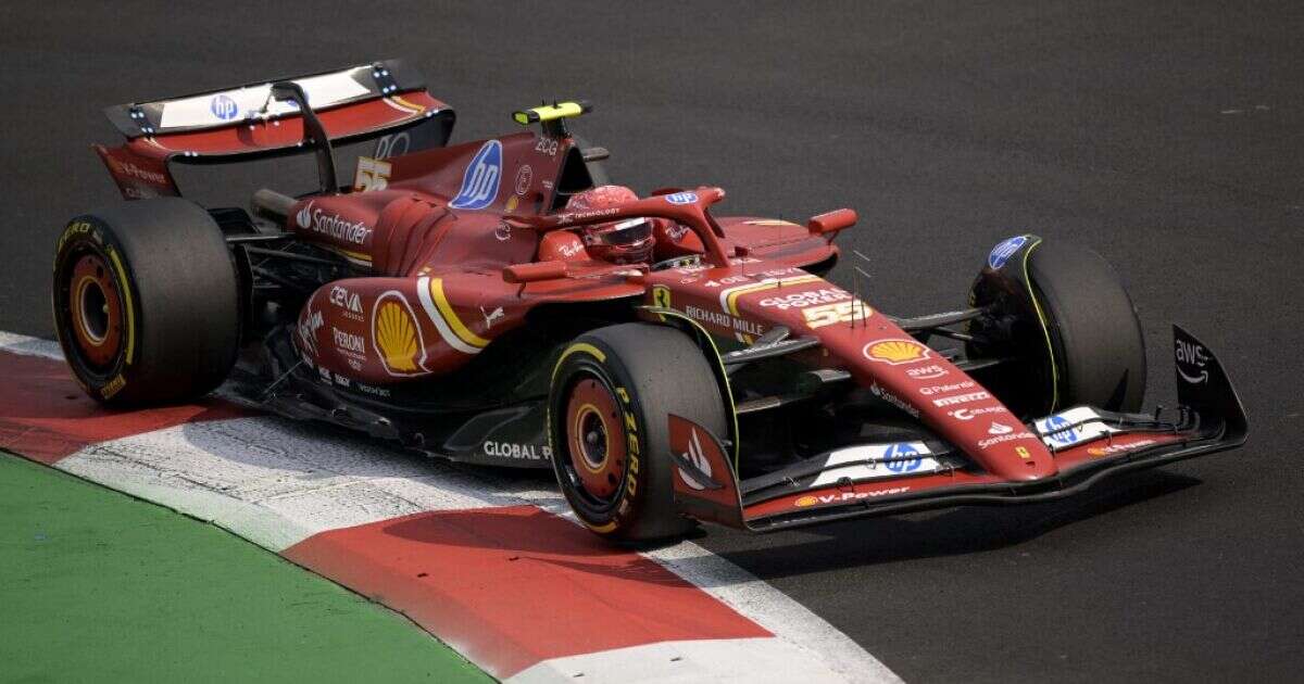 Carlos Sainz saldrá primero en el GP de México; ‘Checo’ partirá en el lugar 18