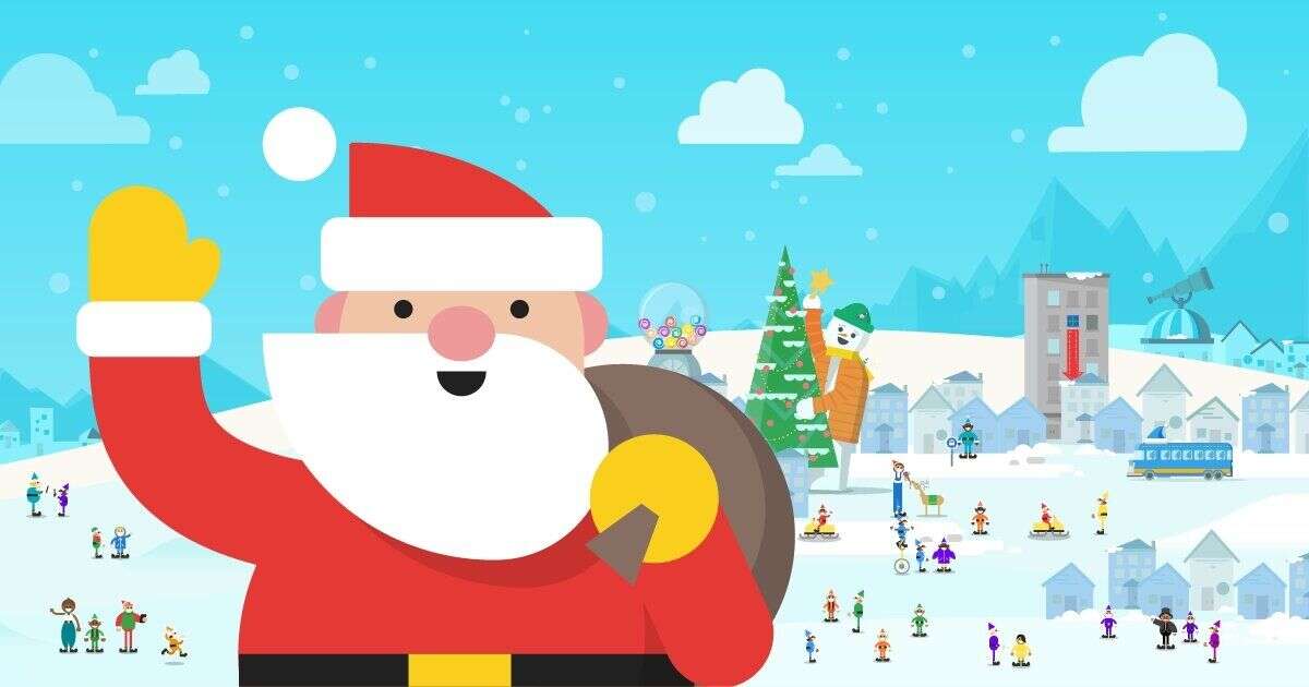 Recorrido de Santa Claus 2024 en vivo: Sigue dónde va Santa en el mapa